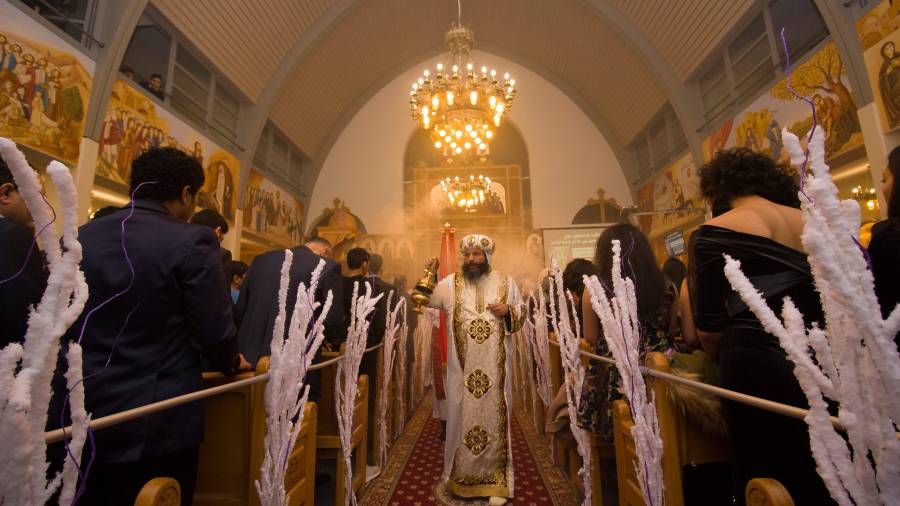Die koptische Weihnachtsmesse 2018, Foto: Mina Hanna