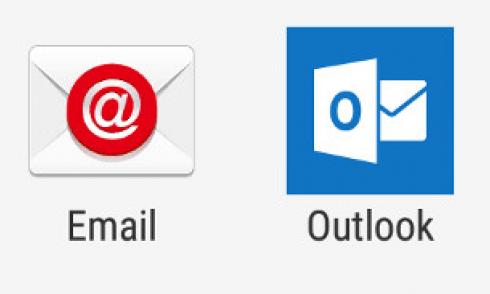Android Mail und Outlook App