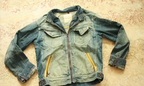 90er Style, Jeans-Jacke 
