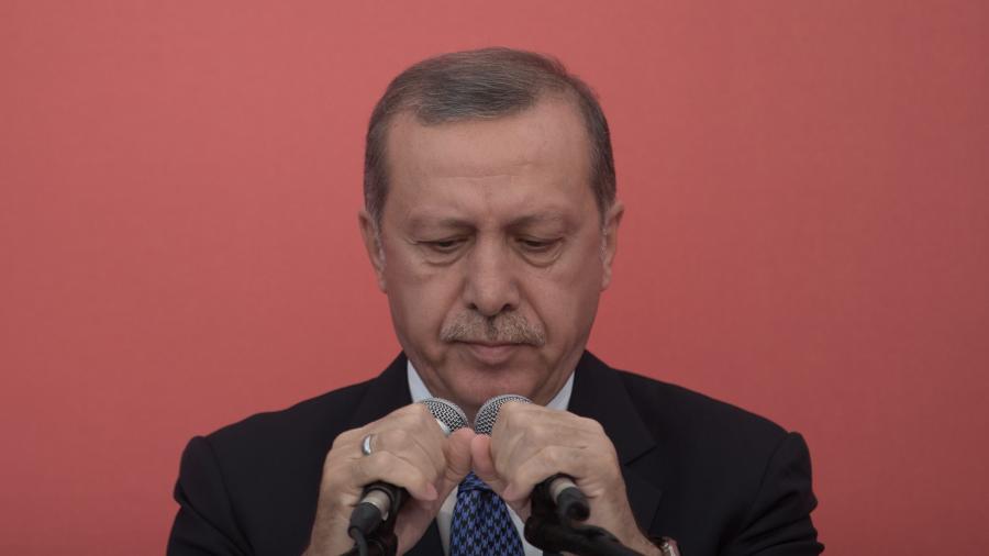Erdogan, Türkei, Klobrille