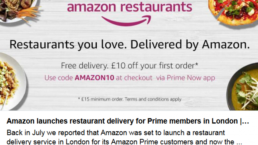 Amazon Restaurants