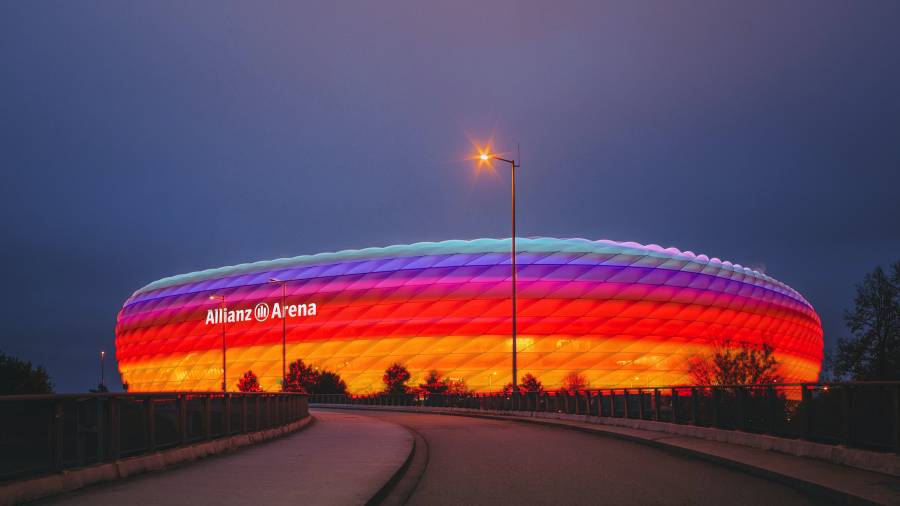 München wollte die Allianz-Arena gegen Ungarn in Regenbogenfarben leuchten lassen (Foto: Piero Nigro)