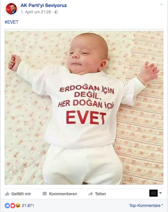 Baby, Evet, Erdogan