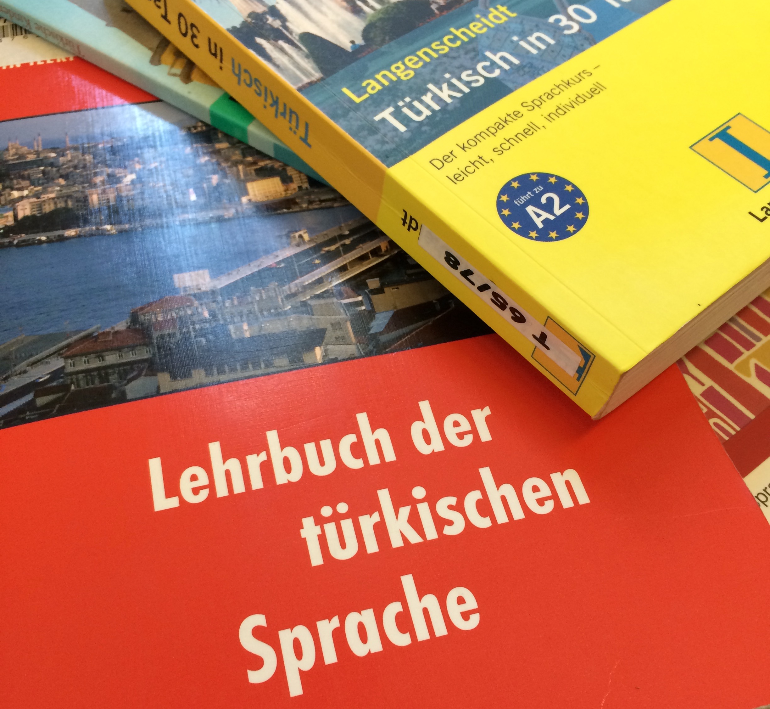 Türkisch lernen; Bücher; Bibliothek